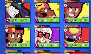 Very good Brawl Stars account,18 hipercharges
